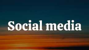 Social Media | Social media lyrics | New english song | New english songs 2025 #new #newsong #lyrics