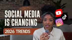 5 Social Media Trends YOU Need to Know for 2026