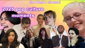 2025 Pop Culture Moments In A Nutshell