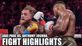Jake Paul vs. Anthony Joshua FIGHT HIGHLIGHTS 🥊 | ESPN Ringside