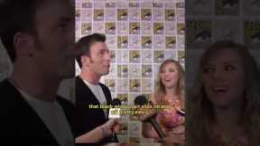 Chris Evans teases Scarlett Johansson simp Black Widow suit slips