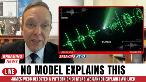 James Webb Detected A Pattern On 3I ATLAS We Cannot Explain | Avi Loeb.