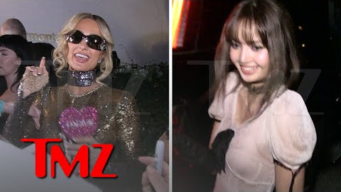 Lisa, Paris Hilton, and Other Stars Attend Golden Globes 2026 After-Parties | TMZ