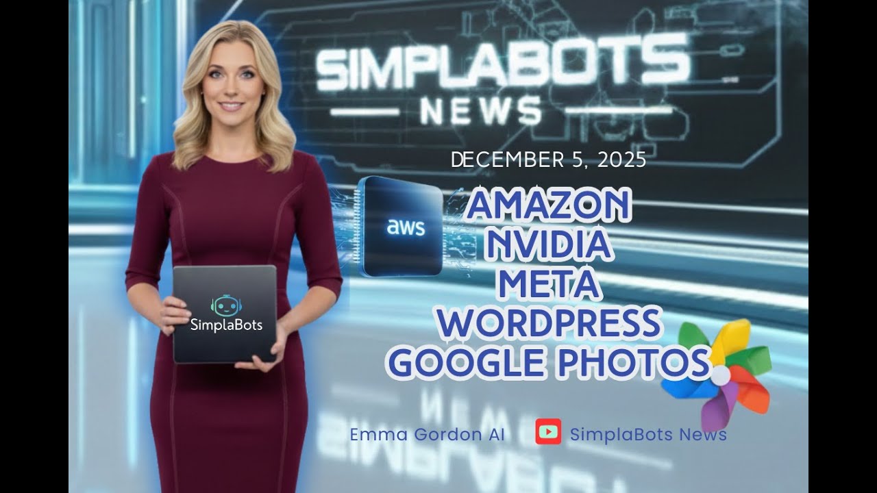Hot AI News | Dec 5, 2025 | Amazon Chips | NVIDIA | Meta | Apple | Google Photos | WordPress