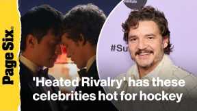 'Heated Rivalry' has these celebrities hot for hockey: Miley Cyrus, Pedro Pascal, Ayo Edebiri, more