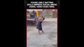 Young Girl's Batting Skills Impress Social Media Users; Video Goes Viral