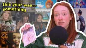 the most ICONIC pop culture moments of 2025 (a tier list)