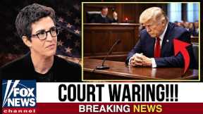 1 MIN AGO: Judge Explodes at Trump in Court — “Jail Next Time” Warning | Rachel Maddow