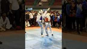 taekwondo fight #viralvideo #trending #shorts #sports #ko #kick #fighter #hardwork#taekwondo#athlete