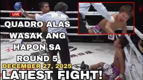 LATEST FIGHT! December 27, 2025 l Alas pinug0tan ang Hapon sa Japan