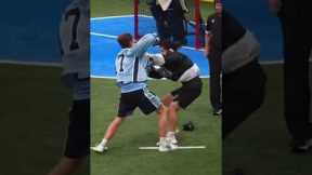 FIGHT, FIGHT, FIGHT! 👊🚨 #lacrosse #blowup #lax #viral #trending #smooth #fight #ouch (@laxfarmer)