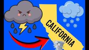 California Major Storms Update!