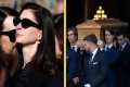 Valentino's Funeral: Anne Hathaway