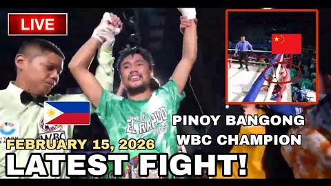LATEST FIGHT! February 15, 2026 l Pinoy bagong WBC champion sa super flyweight