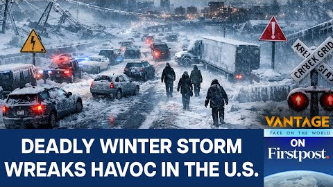 US Winter Storm Turns Deadly as Trump Questions Global Warming | Vantage on Firstpost | N18G