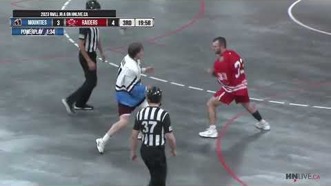 2023 RMLL Jr A Lacrosse Highlights - Wasson vs McChesney Fight