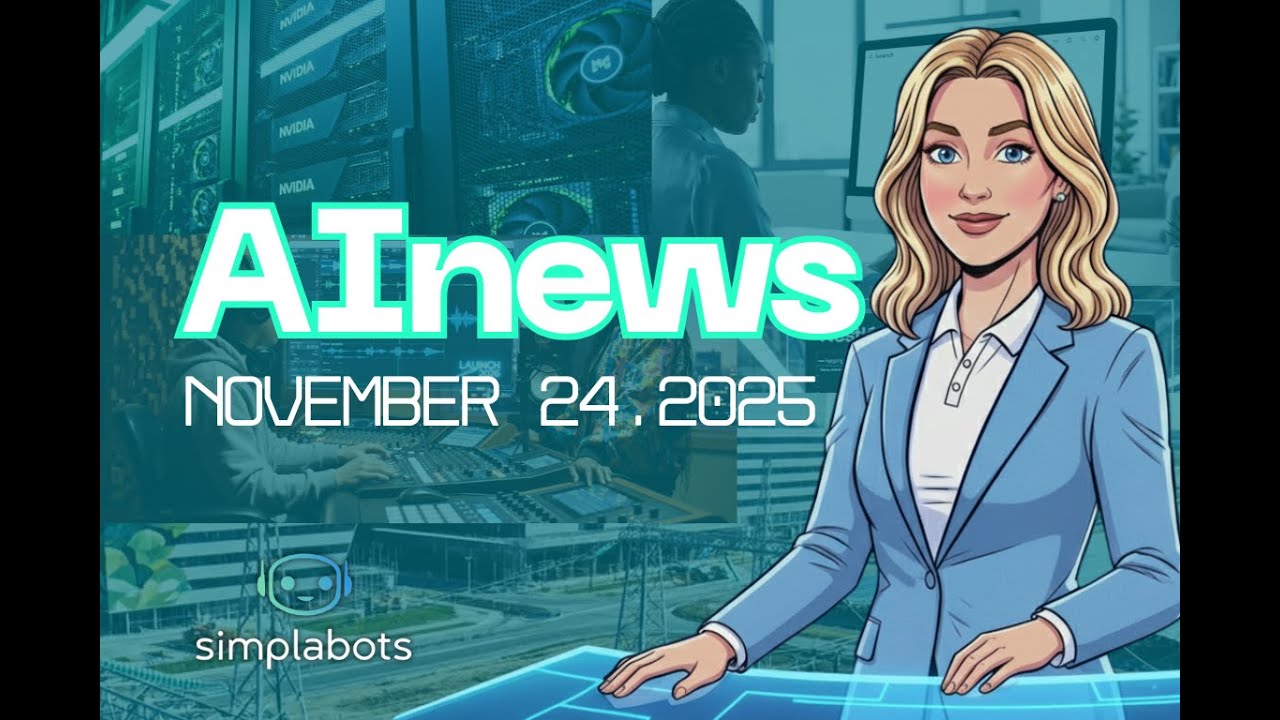 AI News November 24, 2025 | Warner x Udio, Prime Video, Nestlé AI, NVIDIA Surge, Poly Search, Meta