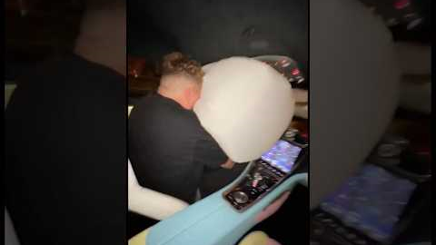 Jake Paul Car’s Break got Failed 😨 #jakepaul #viral #funny #boxing