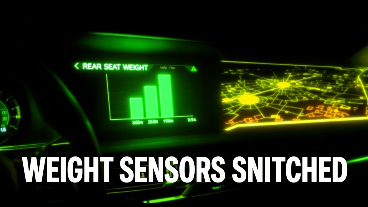 SHOCKING: The Vehicle's Weight Sensors Exposed Her Secret Household 