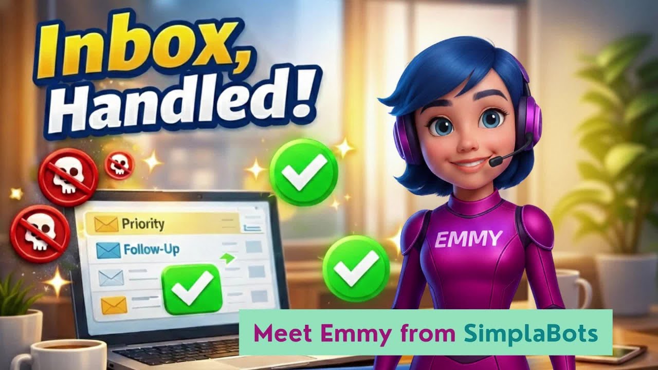 Too Many Emails? Let Emmy Handle Them for You!