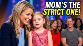 Who is more strict at home!