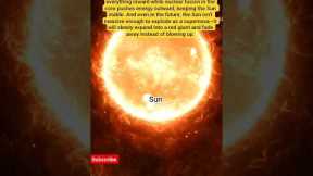 Why hasn’t the Sun exploded yet? ☀️💥 #sun #stars #nasa #jameswebb #universe #explosion #spacefacts