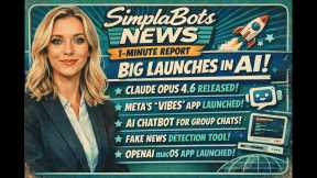 Today's Biggest Launches | SimplaBots News, Feb. 26, 2026