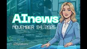 AI News November 24, 2025 | Warner x Udio, Prime Video, Nestlé AI, NVIDIA Surge, Poly Search, Meta