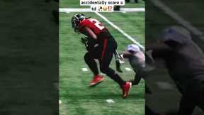 Bro couldn’t stop himself 😭✌️ #nfl #shorts please go viral😭🥀