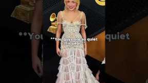 Sabrina Carpenter CONFUSED by paparazzi#celebrity