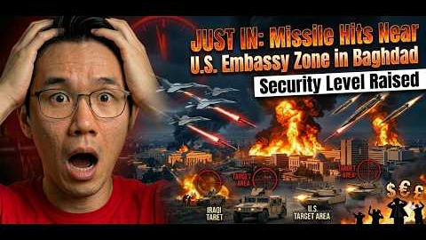 JUST IN: Missile Hits Near U.S. Embassy Zone in Baghdad — Security Level Raised