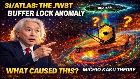3I/ATLAS  FROZE JWST Image: Engineers Cannot Unlock | Michio Kaku Analysis