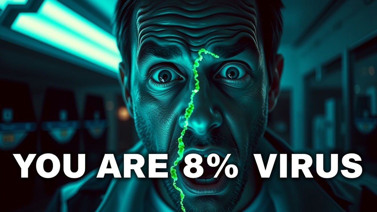 CAUTION: Your DNA Is 8% Alien Virus 