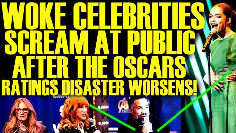 Woke Celebrities ATTACK PUBLIC After The OSCARS RATINGS DISASTER Gets WORSE! INSANE COMMENTS
