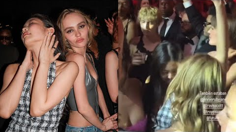 BlackPink Jennie parties hard with Lily Rose-Depp, The Idol cast in Cannes ! 230524