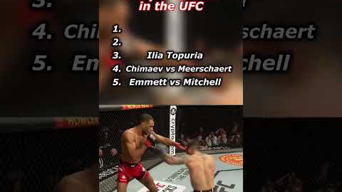 Scariest UFC Moments That Shocked the World 😳💀 #shorts