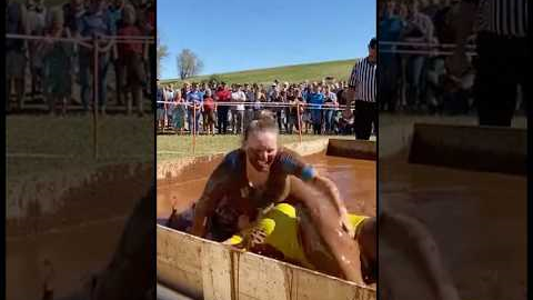 girls fight in mud part 103 #wwe #mma #shorts #viral #trending #sports #news #wrestling
