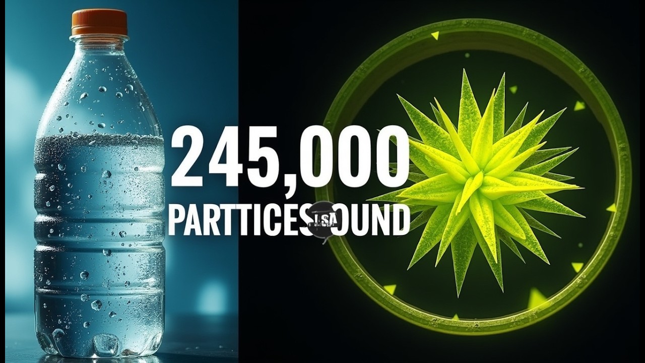 CAUTION: Your Mineral Water Is 90% Plastic 