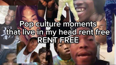5 minutes and 45 seconds of iconic pop culture moments that live in my head rent free  #popculture 