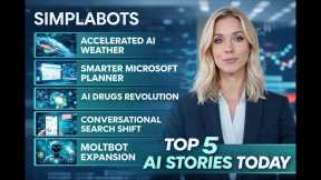 AI News, Jan. 29, 2025 | NVIDIA, Microsoft Copilot, AI Drugs Revolution, Google, Moltbot Expansion