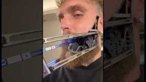 Jake Paul Put New Robotic Jaw!? 😳 #jakepaul #funny #boxing #viral #breakingnews