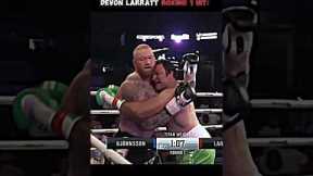 🔥💪DEVON LARRATT BOXING 1 HIT SUCCESSFUL[ARMWRESTLER]#trending #sports