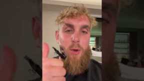 Jake Paul Got New Motherboard in his Jaw!? 😨 #jakepaul #funny #viral #boxing #breakingnews