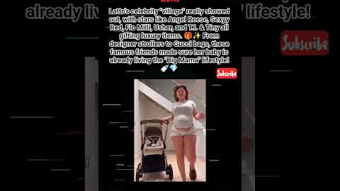 Latto’s Rich Celebrity Baby Gifts! 🎁#latto #angelreese #sexyyred #shorts #viral