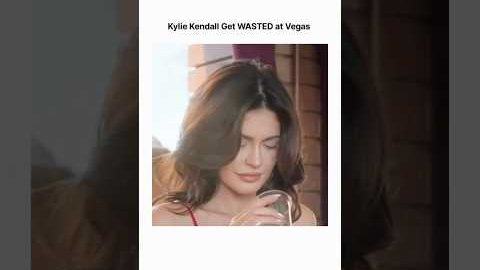 Kylie and Kendall get wasted at vegas! New viral video #viralshort #celebrity #viralvideo #shorts