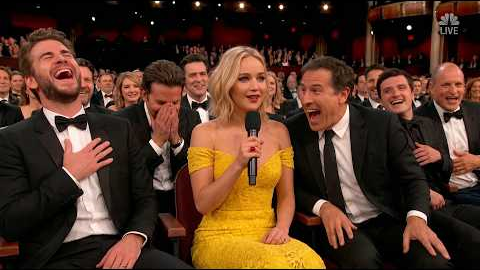 The Moment Jennifer Lawrence Broke Every Celebrity Rule on Live TV