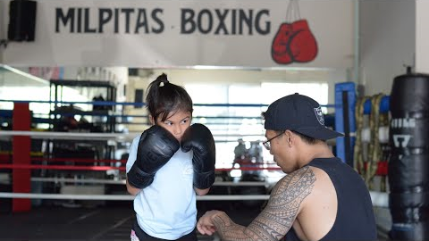 BOXING Workout for Kids| 6 YRS OLD Bay Area CA MILPITAS BOXING GYM