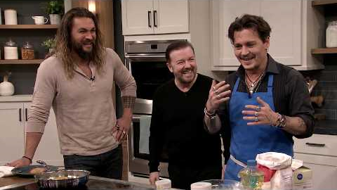 When Celebrities Couldn't Handle Johnny Depp's Awkward Energy