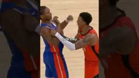 Awkward Fight Between NBA Players