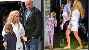 Tyson and Paris Fury Leave Hotel With Kids After Venezuela’s Lavish Wedding